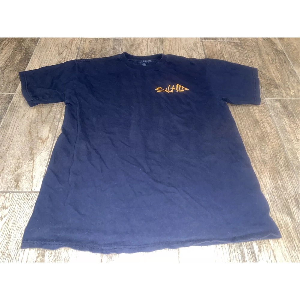 Salt Life‎ Sz medium Blue T Shirt Fishing Adult
